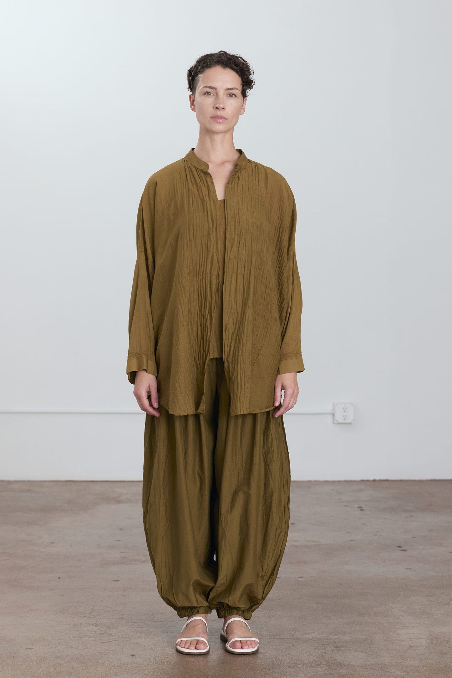 SQUARE SHIRTS / DK. OLIVE