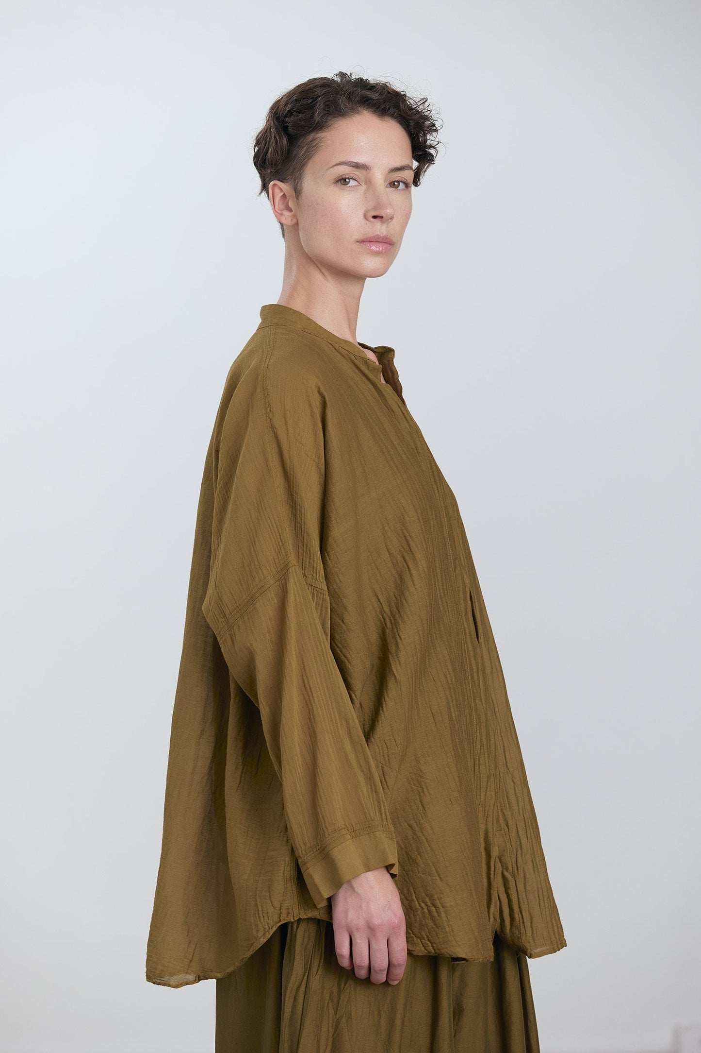 SQUARE SHIRTS / DK. OLIVE