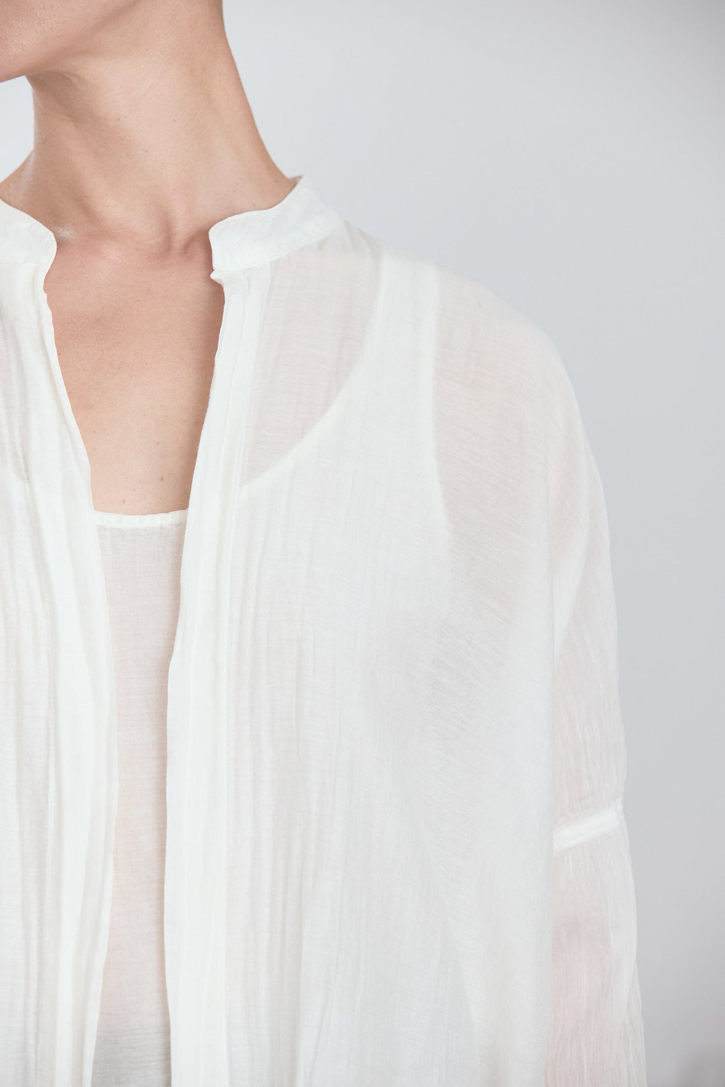 SQUARE SHIRTS / WHITE