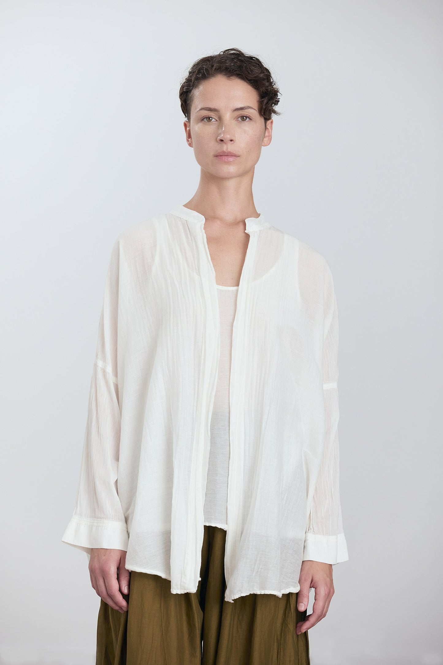 SQUARE SHIRTS / WHITE
