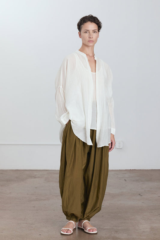 SQUARE SHIRTS / WHITE