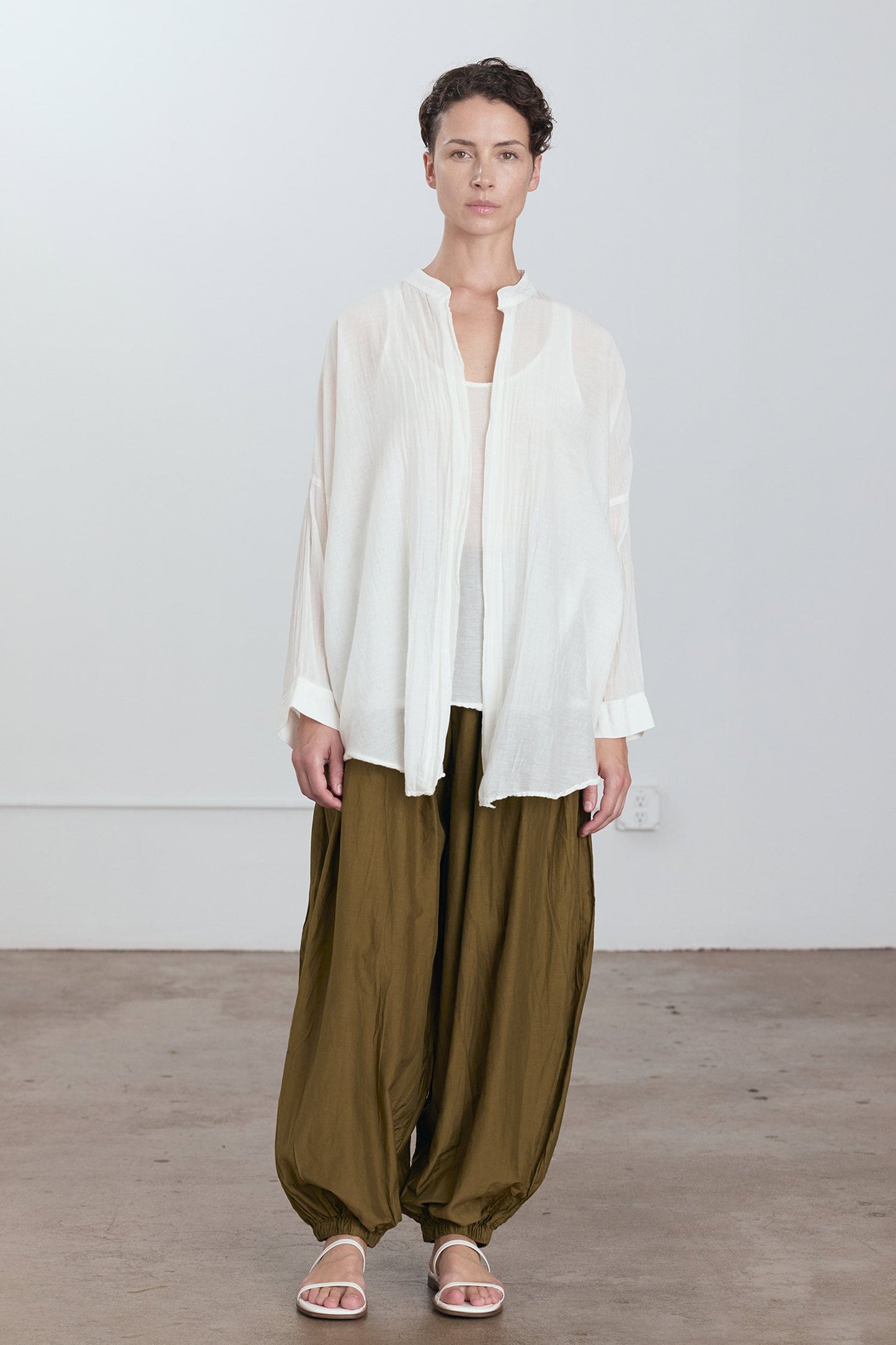 SQUARE SHIRTS / WHITE