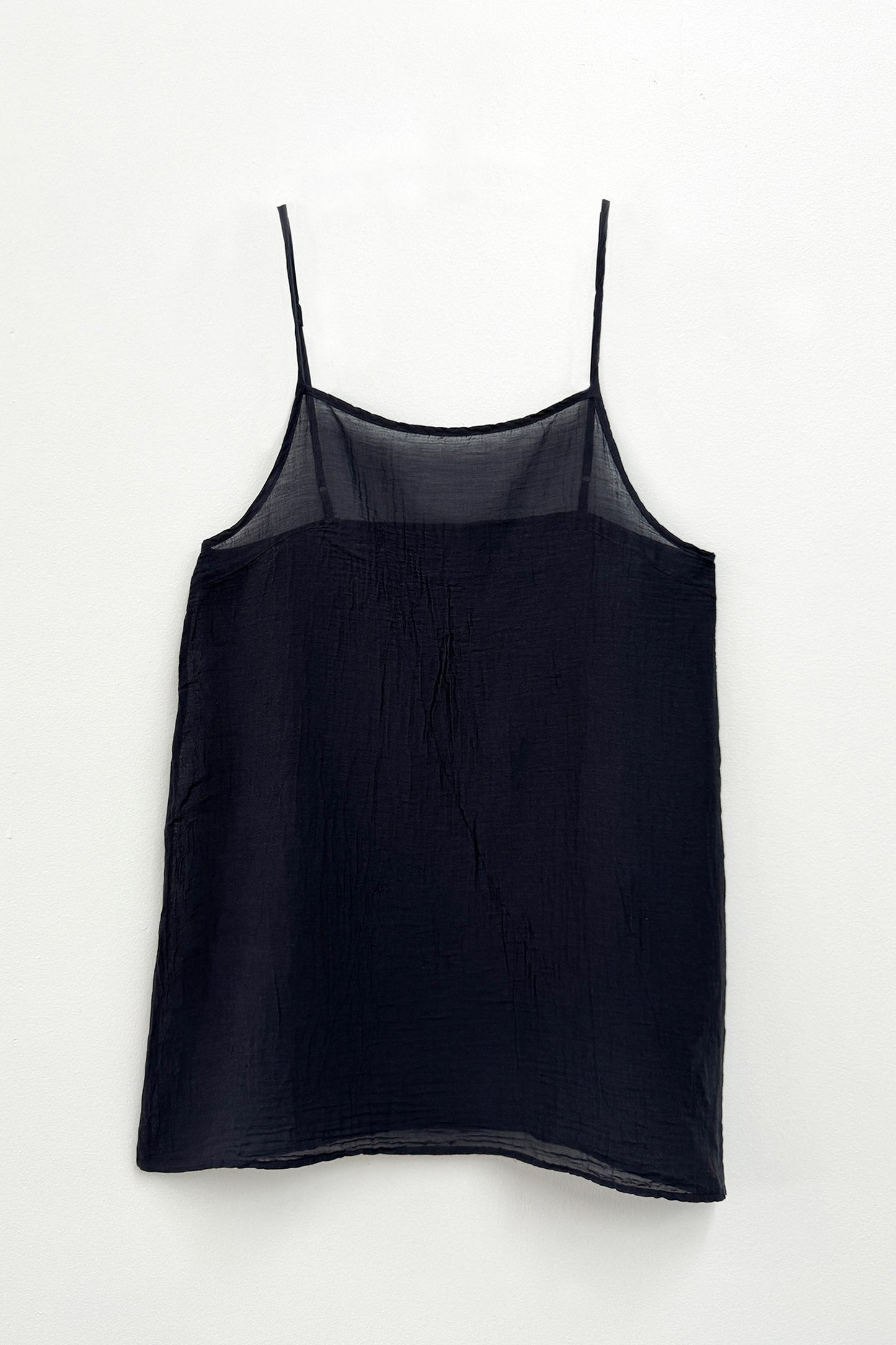MIDI CAMI / FADED BLACK