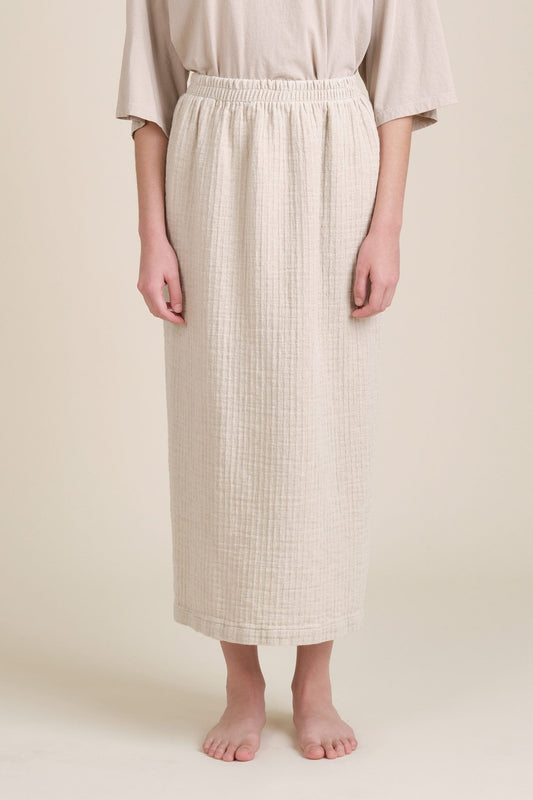 LONG SKIRT / NATURAL / CL-LS02