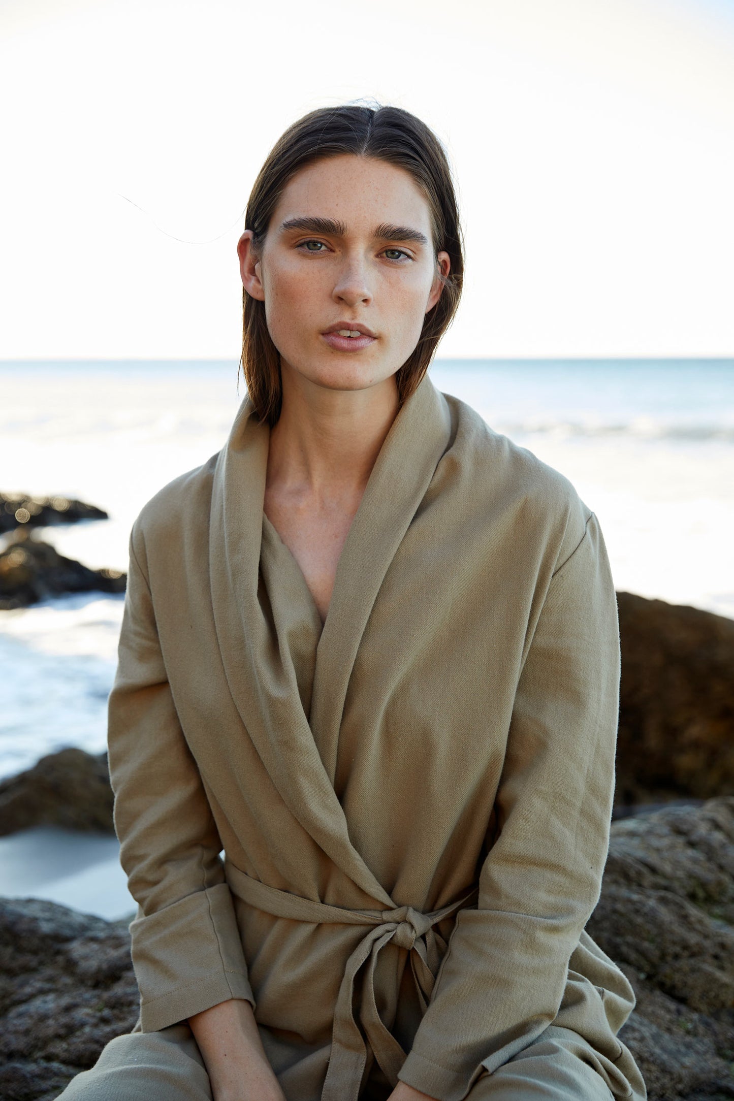 CROSSED JUMPSUIT / MOCHA / LF-CSJ24