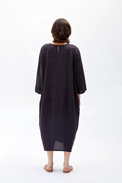 ロングバッドドレス / L-LBD15 / ブラック