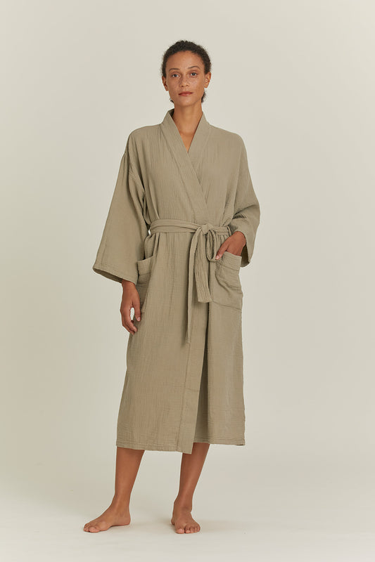 ONLINE EXCLUSIVE ORGANIC ROBE / MUD